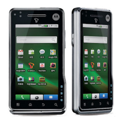 Motorola MILESTONE XT720 Manuel utilisateur | Fixfr