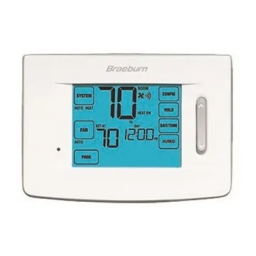 Robertshaw Braeburn 7300 7305 Thermostat Manuel utilisateur | Fixfr