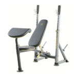 ProForm G 580 BENCH Manuel utilisateur