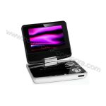 MPMan PDVS7110 DVD portable Manuel utilisateur