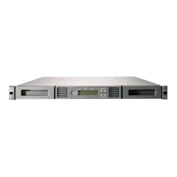 HP STORAGEWORKS DAT 72X10 TAPE AUTOLOADER Manuel utilisateur | Fixfr