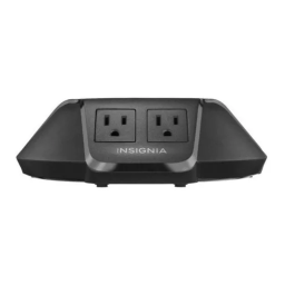 Insignia NS-PWSPPYR19 6-Outlet/3-USB Surge Protector Guide d'installation rapide | Fixfr