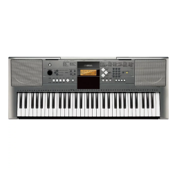 Yamaha YPT-330 Manuel utilisateur | Fixfr