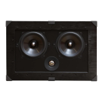 PSB Speakers W-LCR2 3 way In-Wall Speaker Manuel utilisateur