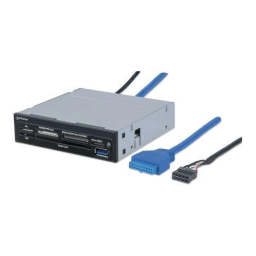 Manhattan 101974 Multi-Card Reader/Writer Manuel utilisateur | Fixfr