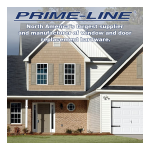 Prime-Line R 7003 Guide d'installation