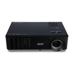 Acer X1163 Projector Manuel utilisateur