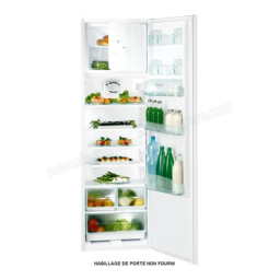 HOTPOINT/ARISTON BSZ 3021 V Refrigerator Manuel utilisateur | Fixfr