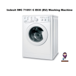 Indesit IWC 71051 C ECO EX Washing machine Manuel utilisateur