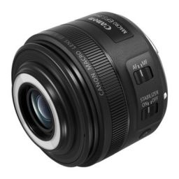 Canon EF-S 35mm f/2.8 Macro IS STM Manuel utilisateur | Fixfr