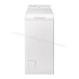 Electrolux EWT1262CW1 Manuel utilisateur | Fixfr