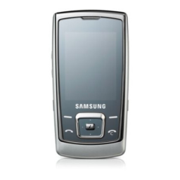 Samsung SGH-E840 Manuel utilisateur | Fixfr