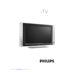 Philips 37HF7444 Manuel du propri&eacute;taire