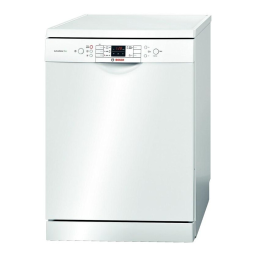 Bosch SMS53N72EU Lave-vaisselle Manuel utilisateur | Fixfr