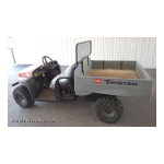 Toro Twister 1600 Utility Vehicle Manuel utilisateur