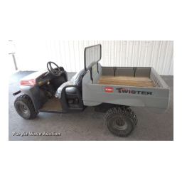 Toro Twister 1600 Utility Vehicle Manuel utilisateur | Fixfr