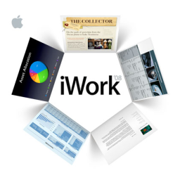 Apple iWork 08 Manuel utilisateur | Fixfr