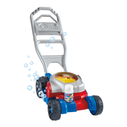 Mattel Bubble Mower Manuel utilisateur | Fixfr