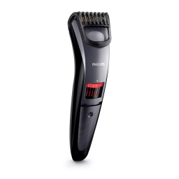 Philips QT4015/16 Beardtrimmer series 3000 Tondeuse à barbe et barbe de 3 jours Manuel utilisateur | Fixfr