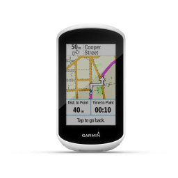 Garmin Edge® Explore Manuel utilisateur | Fixfr