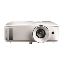 Optoma EH335 projector Manuel du propriétaire | Fixfr