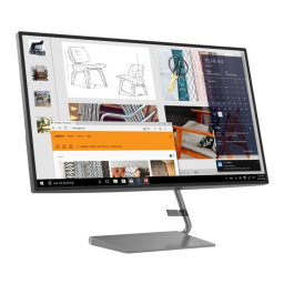 Lenovo Q27H-10 Moniteur PC Manuel du propriétaire | Fixfr