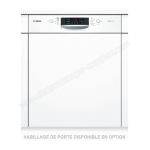 Bosch SMI46IW03E Lave-vaisselle Manuel utilisateur