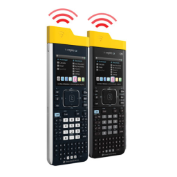 Texas Instruments TI-Nspire CX Navigator Manuel utilisateur | Fixfr