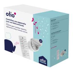 Otio 751067 Pack prise télécommandée IP 44 + télécommande Manuel du propriétaire | Fixfr