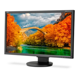 NEC EA274WMi-BK-SV Manuel utilisateur | Fixfr