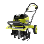 Ryobi RY40730VNM 40V HP BRUSHLESS WHISPER SERIES 16&quot; FRONT TINE TILLER Manuel du propri&eacute;taire