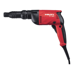 Hilti ST 1800 Mode d'emploi : Chat IA & Téléchargement PDF | Fixfr
