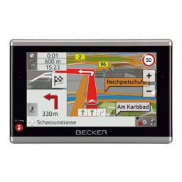 Becker Traffic Assist Pro Z302 Manuel utilisateur | Fixfr