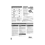 Panasonic TH-42PHW5, TH-50PHW5: Mode d'emploi + AI Chat