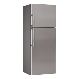 Whirlpool WTV4525 NF IX Fridge/freezer combination Manuel utilisateur | Fixfr