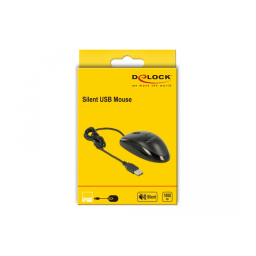 Souris Delock USB optique + AI Chat & PDF | Fixfr