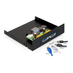 Delock 61862 Face avant Multiport : IA Chat & PDF | Fixfr
