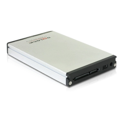 DeLOCK 47171 Mobile Rack for 2.5 SATA hard drives Fiche technique | Fixfr