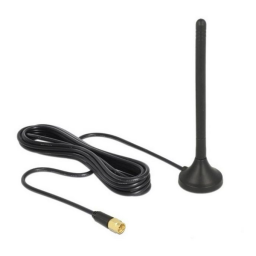 DeLOCK 12425 LTE Antenna SMA plug 5 dBi 44.9 cm fixed omnidirectional Fiche technique | Fixfr