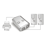 DeLOCK 87482 USB 2.0 Sharing Switch 2 &ndash; 1 Fiche technique