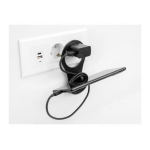 DeLOCK 18326 Mobile Phone Charging Holder for Power Socket black Fiche technique