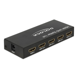 DeLOCK 18684 HDMI UHD Splitter 1 x HDMI in > 4 x HDMI out 4K Fiche technique | Fixfr