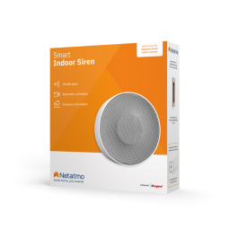 Netatmo Sirène intérieure connectée Sirène Product fiche | Fixfr