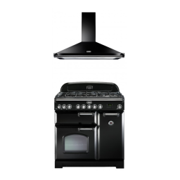 Falcon CLASSIC90 NOIR CHRM Piano de cuisson mixte Manuel utilisateur | Fixfr