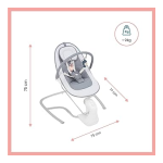 BABYMOOV Swoon Light Balancelle multi-fonctions Transat b&eacute;b&eacute; Manuel utilisateur