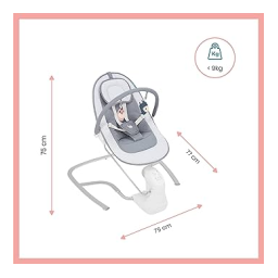 BABYMOOV Swoon Light Balancelle multi-fonctions Transat bébé Manuel utilisateur | Fixfr