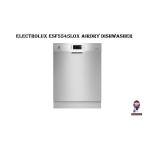 Electrolux ESF5545LOX AirDry Lave vaisselle Manuel du propri&eacute;taire