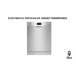 Electrolux ESF5545LOX AirDry Lave vaisselle Manuel du propriétaire | Fixfr