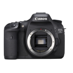 Canon EOS 7D Manuel utilisateur