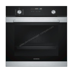 Siemens HB378G2S0 IQ500 Four encastrable Owner's Manual | Fixfr